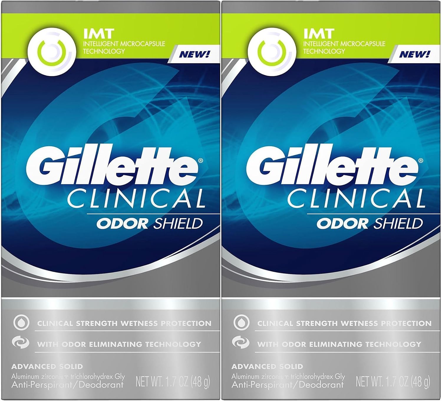 Gillette Clinical Strength Odor Shield Solid Antiperspirant