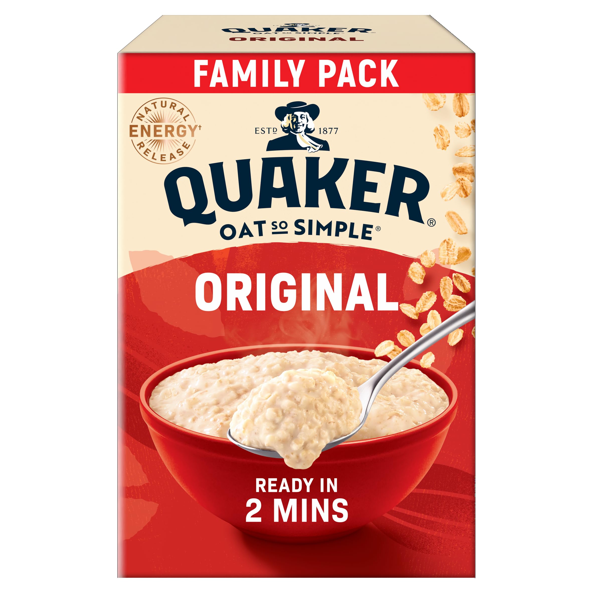 Quaker Oat So Simple Original Porridge Sachets 80 x 27g