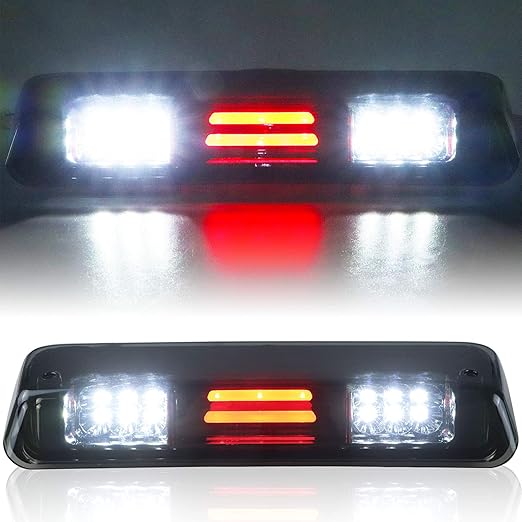 LED Third 3rd Brake light for 04-08 Ford F150 07-10 Ford Explorer 06-08 Lincoln Mark LT, Rear Cargo Lamp High Mount Stop light (Smoke)