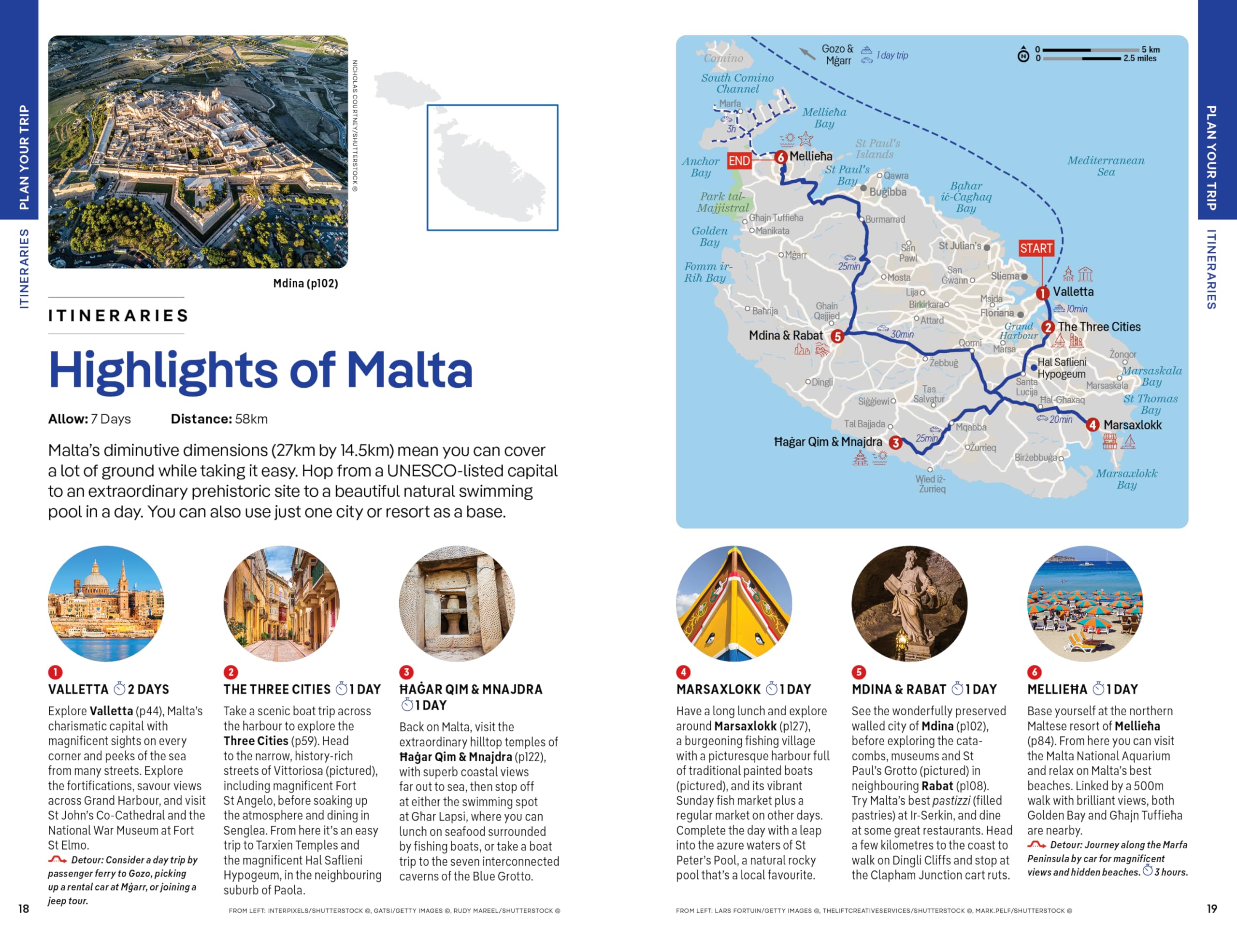 Malta & Gozo 10ed -anglais-: Detailed Itineraries Travel Like a Local Insider Tips Covers Valletta, Sliema, Northern Malta, Central Malta, Southern Malta, Gozo, and More