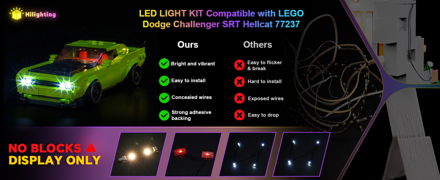 Amazon.com: Hilighting Upgraded Led Light Kit Compatible with Lego