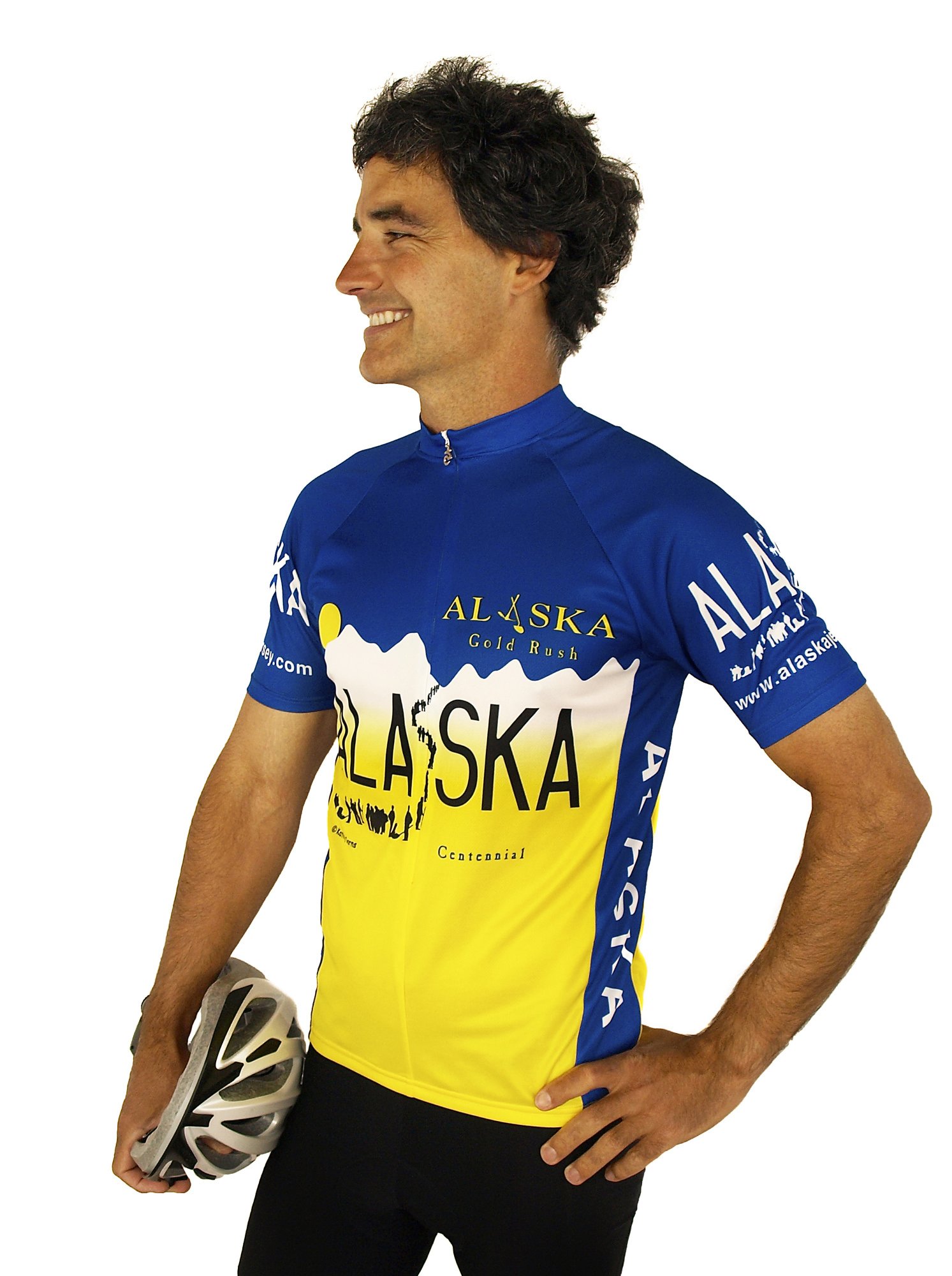 Free Spirit Wear Alaska Gold Rush Cycling Jersey - 3X-Large
