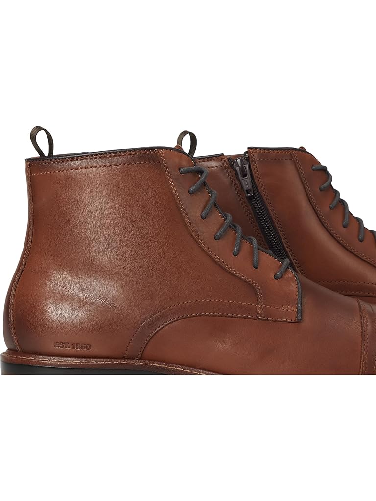 Brown Johnston & Murphy XC+ Durham Cap Toe Boots