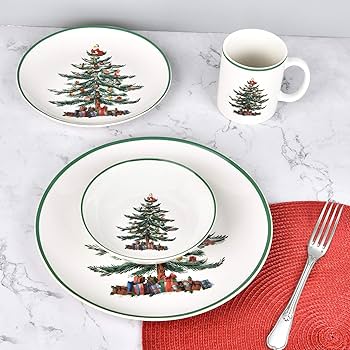 Amazon.co.jp: 16ピース クリスマス皿 ディナー食器セット クリスマス Amazon.co.jp: 16ピース クリスマス皿 ディナー食器セット クリスマス