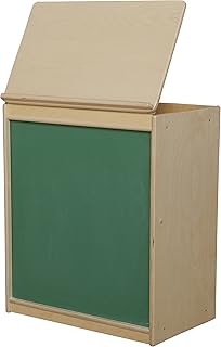 Wood Designs WD34100 Big Book Storage / Display with Chalkboard, 28 x 24 x 15