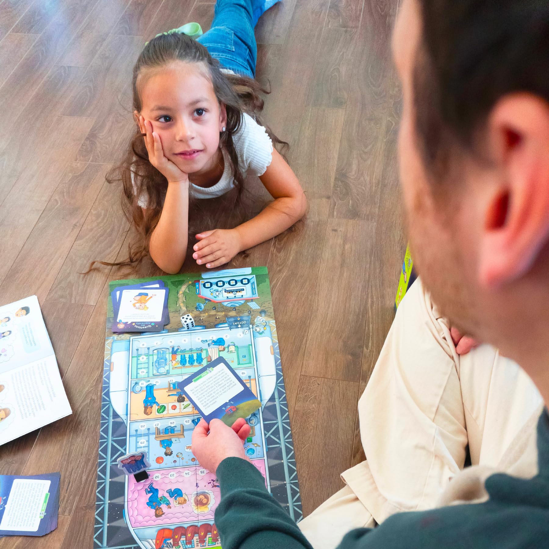 Placote – Houston, Comment on Fait Les bébés – Jeu éducatif – Jeu d’Apprentissage pour Comprendre la Reproduction, la Grossesse et la Naissance – Jeu coopératif pour Les Enfants de 4½ Ans à 10 Ans