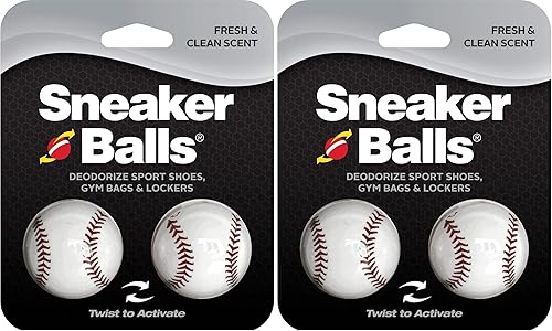 Balls Odor-Fighting Shoe Fresheners - Baseball Gifts For Teens