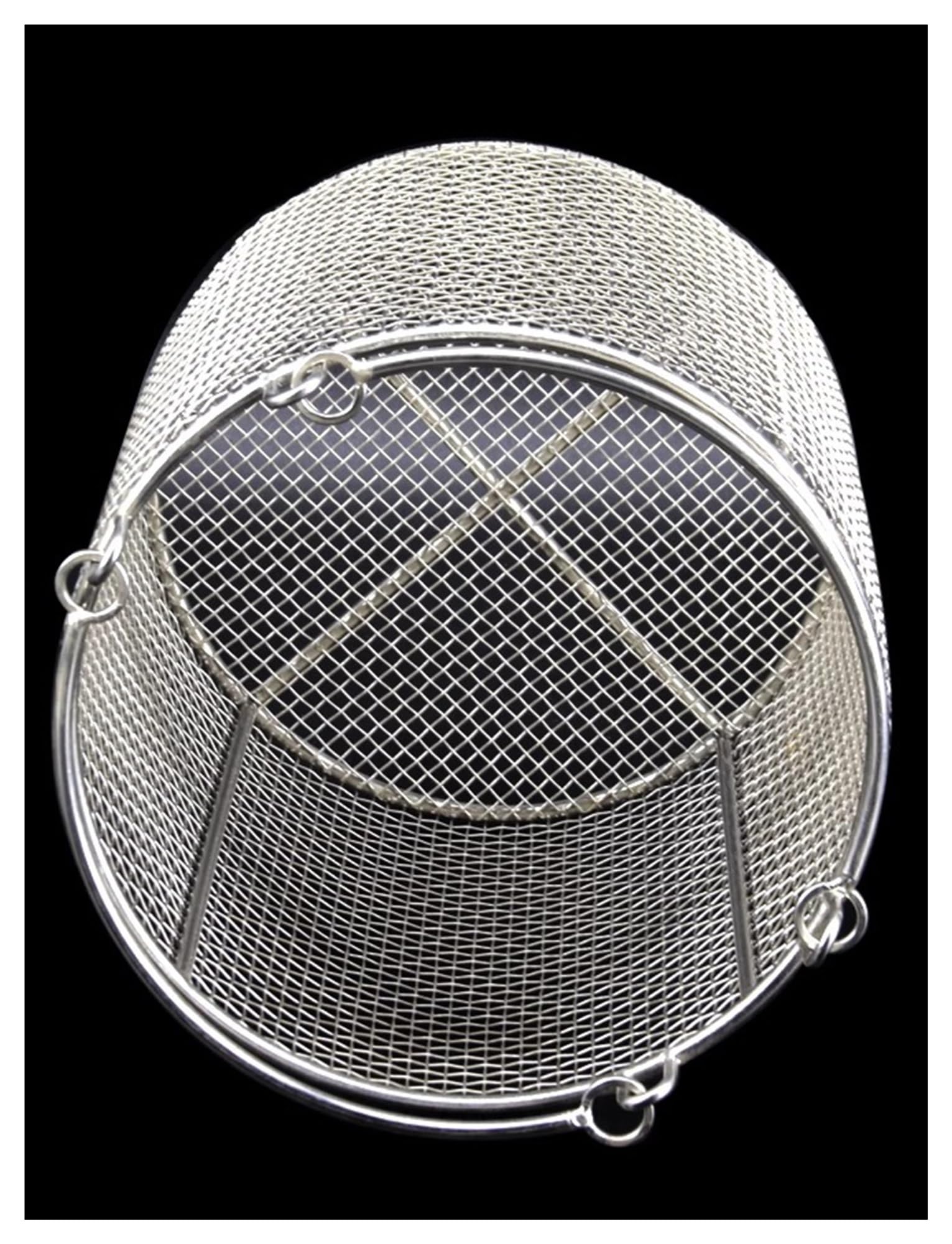 Generisch Sterilisationsbehälter mit Tragegriff, Perforierte Körbe Sterilisationskörbe for zahnärztliche Instrumente, Aufbewahrungskorb for den Operationssaal(10mm,40x30cm)