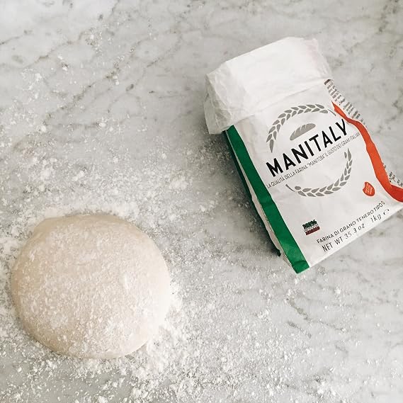 Manitaly Manitoba Type ?0? Flour Made with 100% Italian Wheat 2.2 Lbs (1 kg)