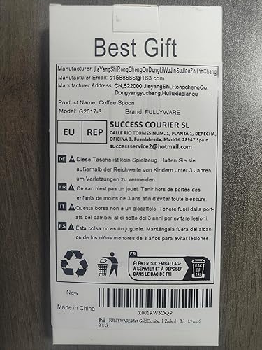 Miniatura 6 de FULLYWARE Cucharas de café Demitasse de color dorado mate cucharas de café con acabado satinado de acero inoxidable mini cucharaditas cucharas de