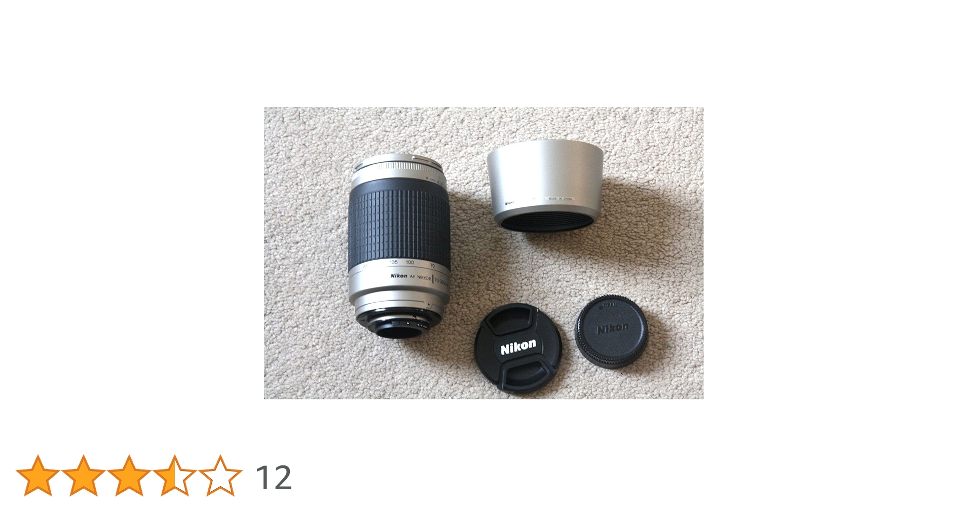 「Nikon U2 」「AFZoom Nikkor 70-300mm」 Обектив Nikon AF Zoom Nikkor 70-300mm f/4-5.6G Lens - eMAG.ro