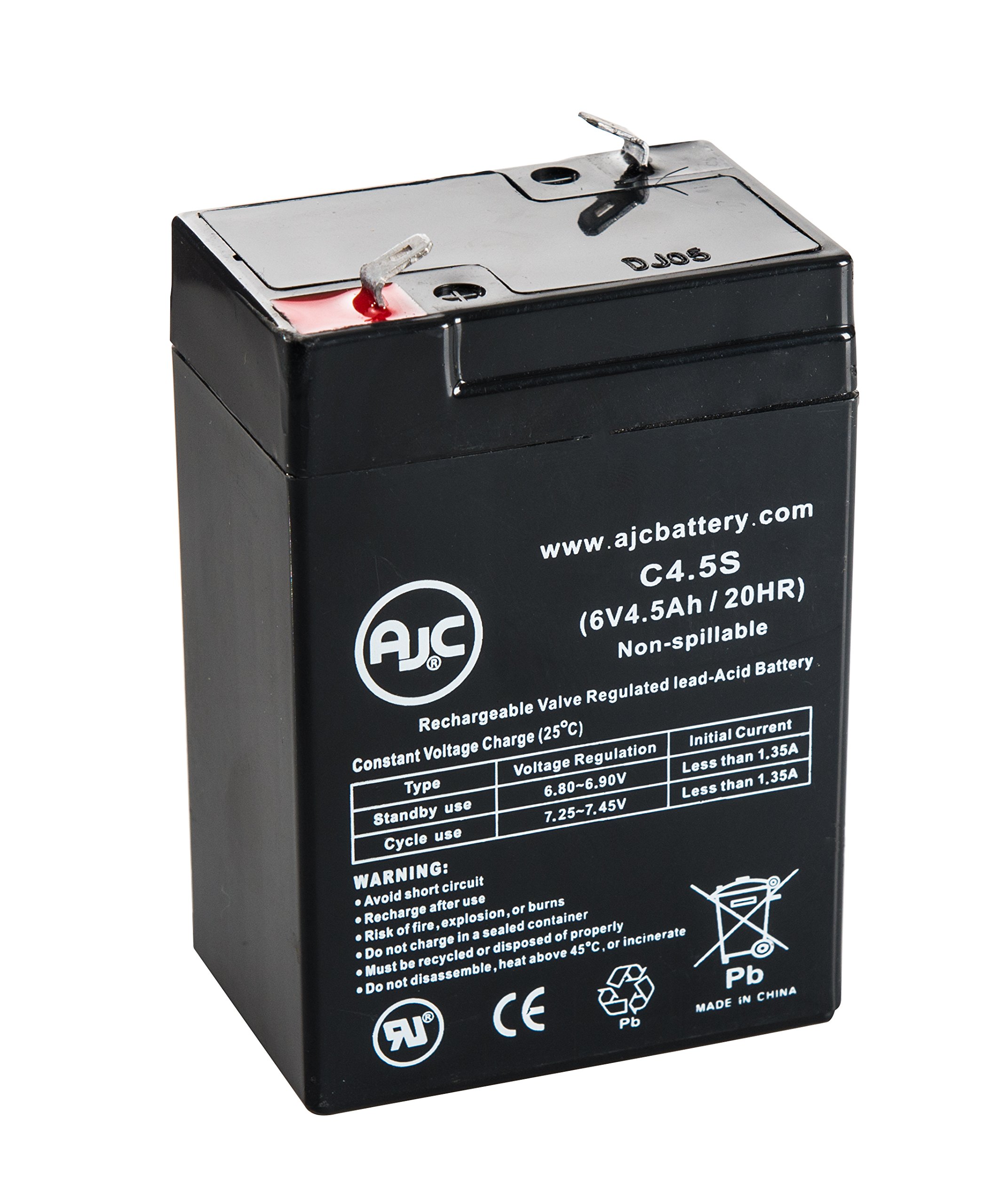BATTERIA AL PIOMBO RICARICABILE SKB 6V 4,​5Ah