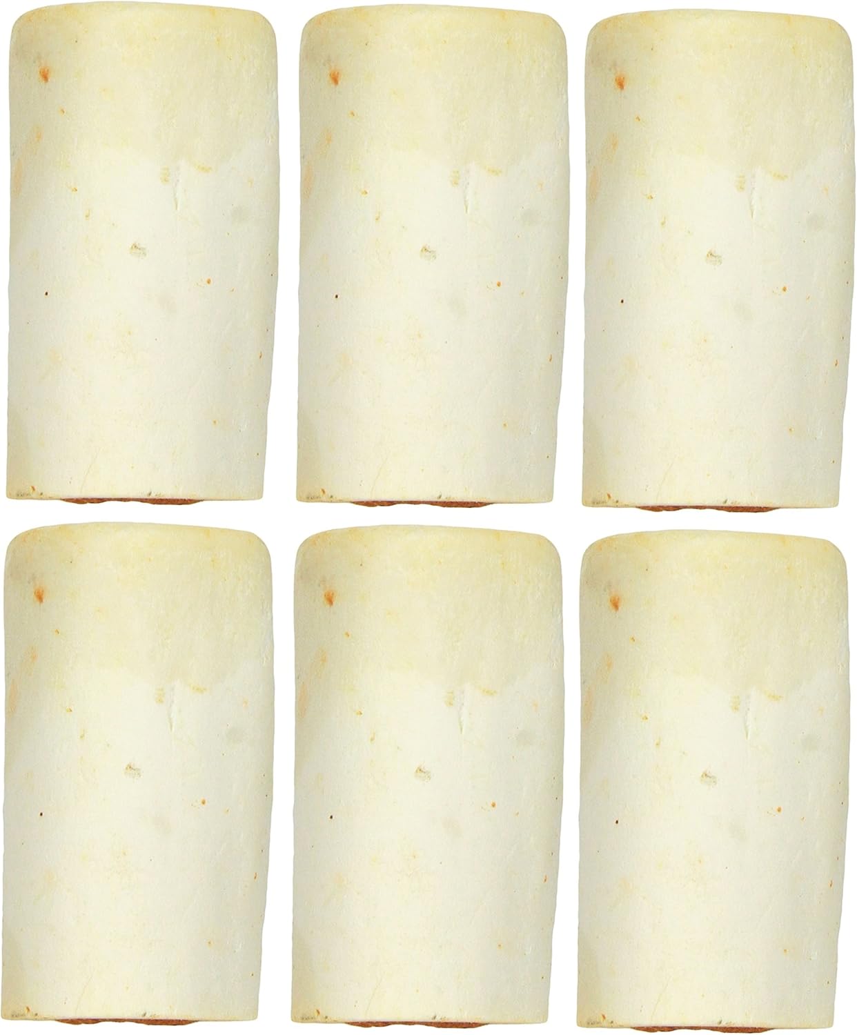 (6 Pack) Chicken Stuffed Shin Bone Dog Treat, 3 to 4 Inches Each