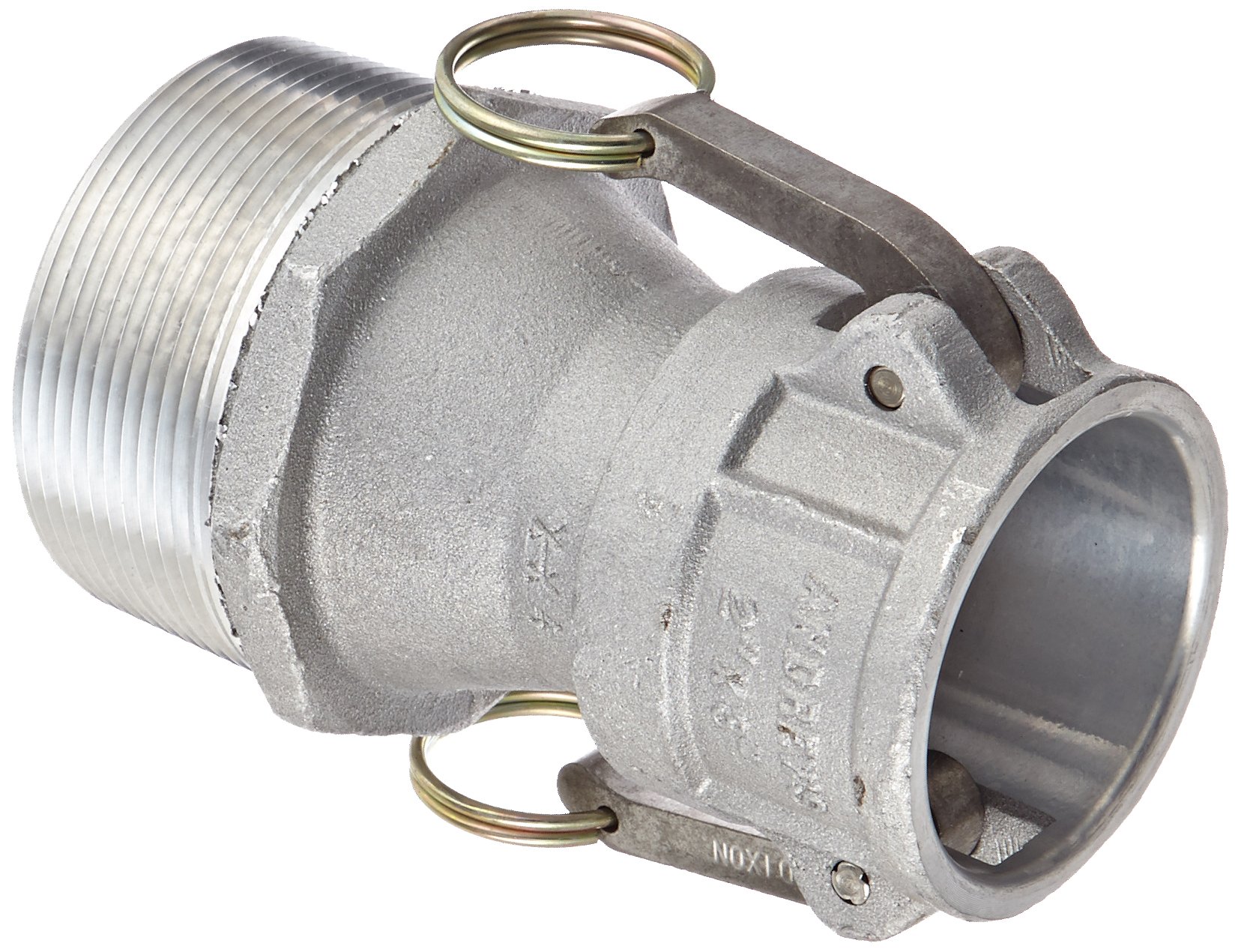 Dixon 2030-B-AL Aluminum Type B Cam and Groove Reducing Hose Fitting, 2