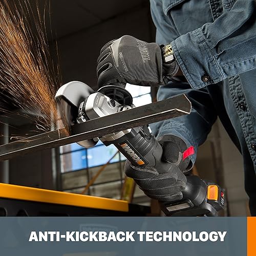 Miniatura 5 de Worx WX812L 20V Power Share Sin Escobillas 4-12" Amoladora angular