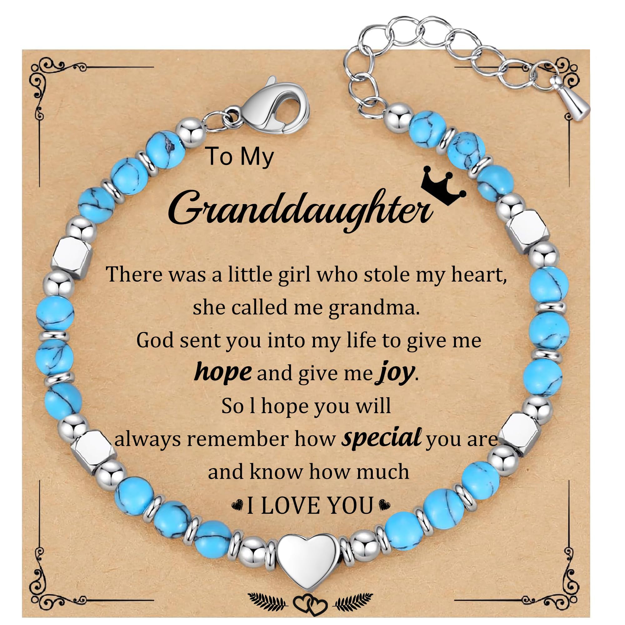 Best Friend Bracelet Gifts for Women Sister Bestie, Christmas Gift for Teens Mom Daughter Granddaughter Birthday Gift for Her Stocking Stuffers