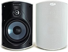 Polk Audio Atrium 4 Outdoor Speakers with Powerful Bass (Pair, White), A...