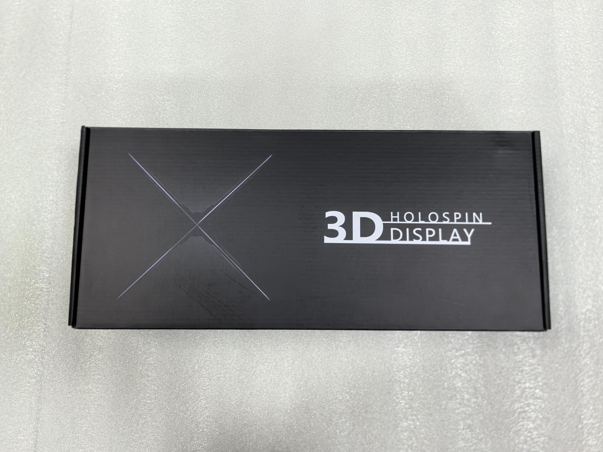 Hologramme 3D de 80cm avec Wi-Fi et Bluetooth, Projecteur Hologramme 3D avec 928 LEDs, 2500 cd/m² et 1500 Vidéos 3D Gratuites, Projecteur Holographique 3D pour Expositions, Magasins, Centres Commercia