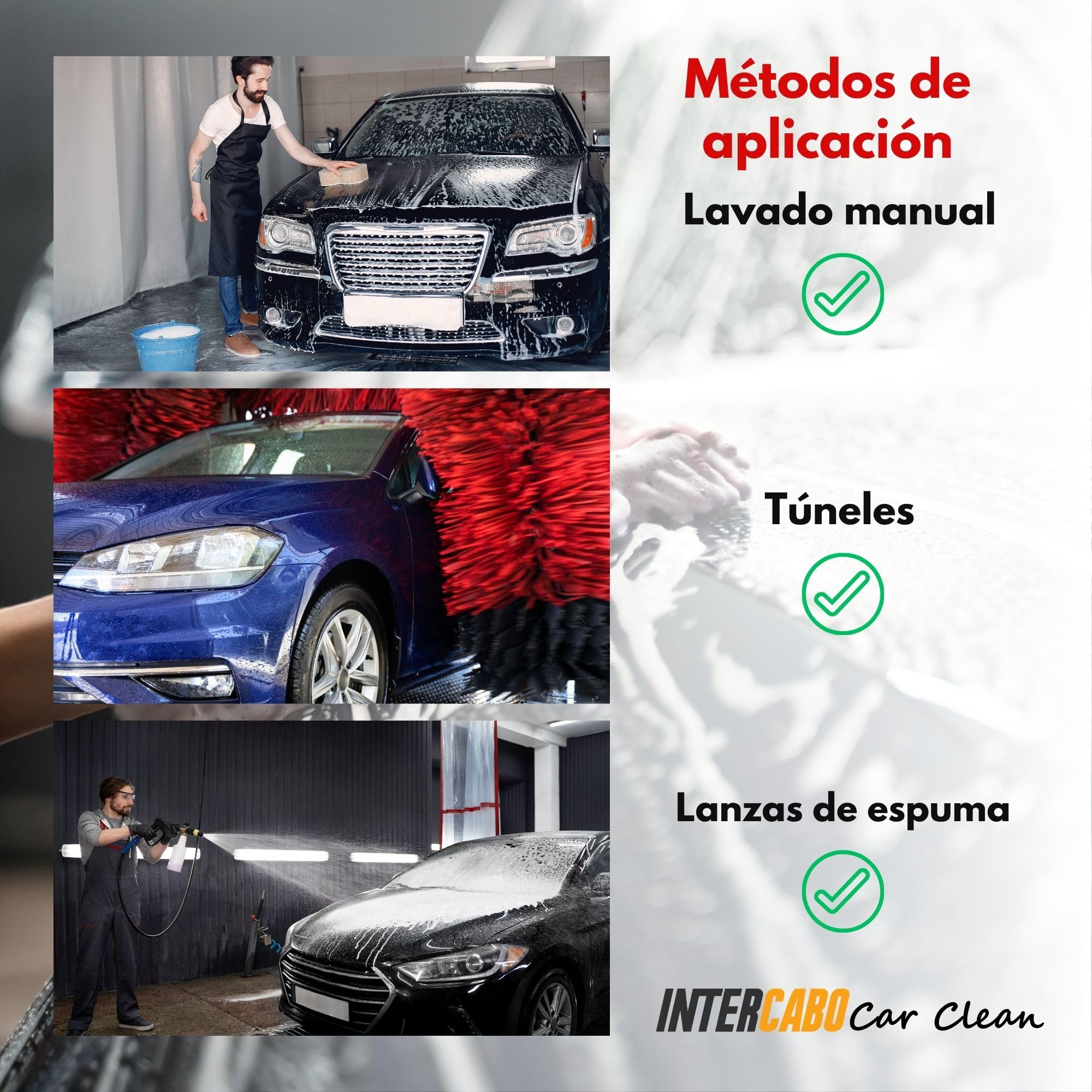 Shampoo schiumogeno per auto e camion – pulizia esterna con effetto lucido e protezione – formula professionale concentrata – caraffa da 5 litri – lavaggio veicoli, detailing, flotte