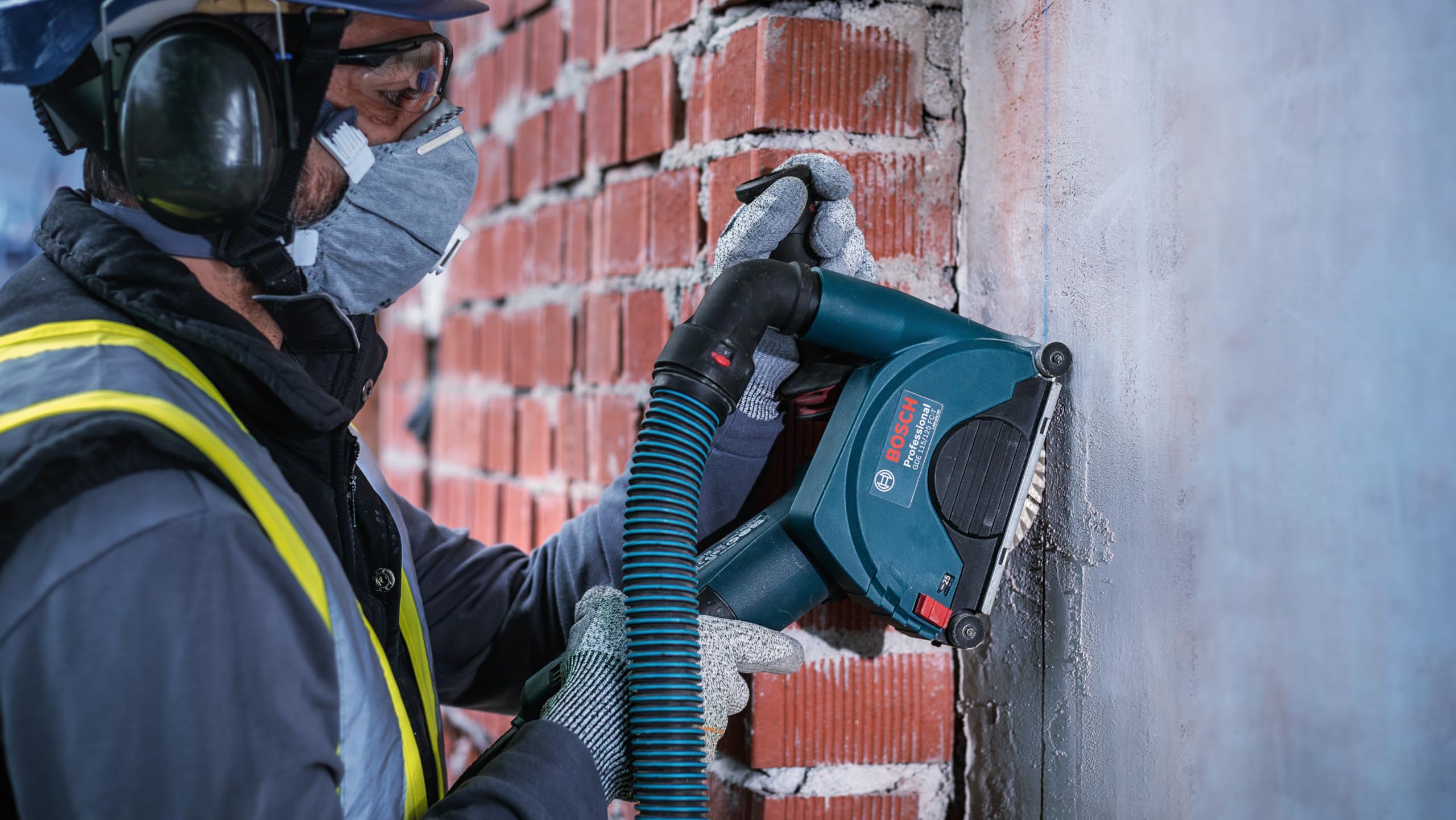 Bosch Professional 10 Stück Diamanttrennscheibe Standard for Universal (Beton und Mauerwerk, 125 x 22,23 mm, Zubehör Winkelschleifer)