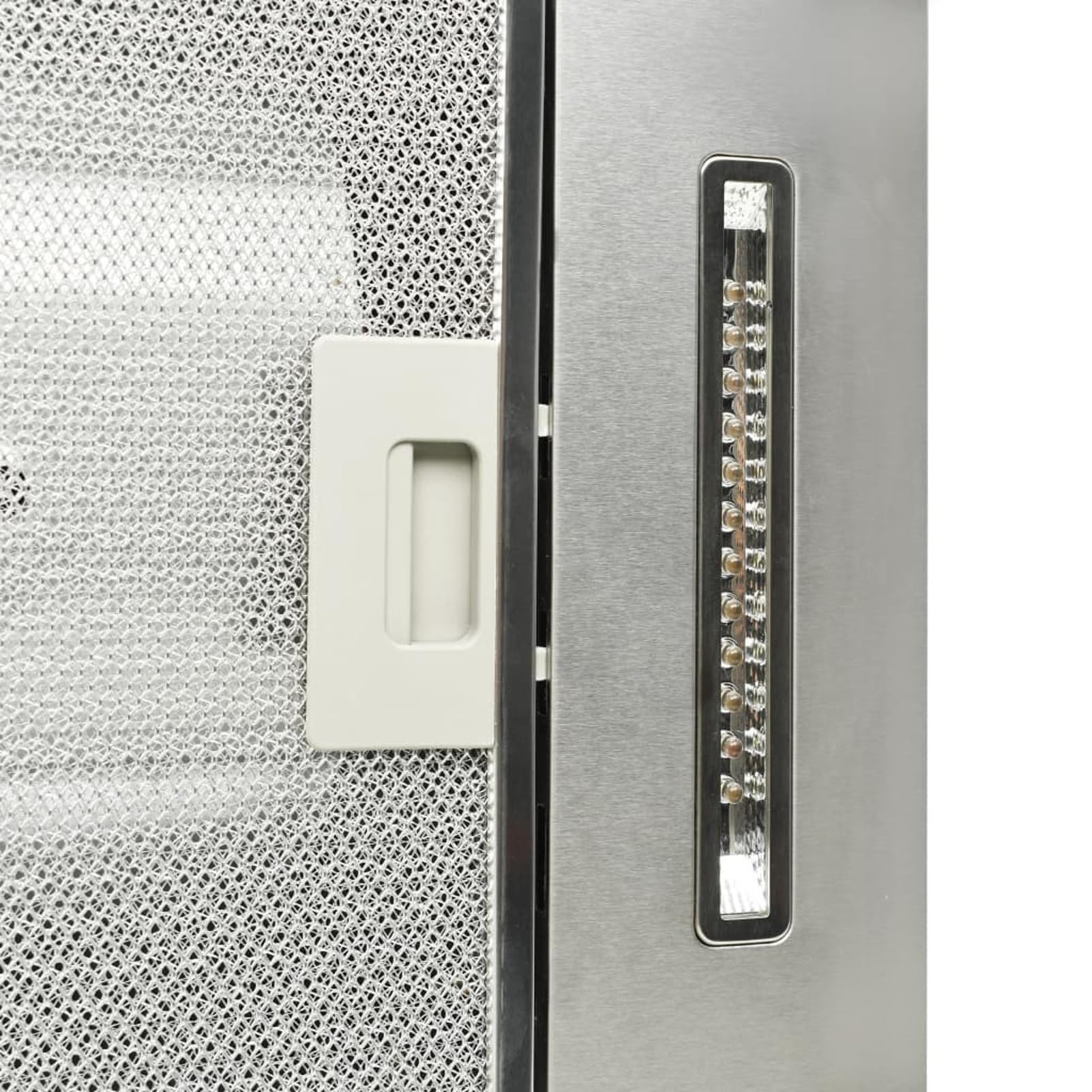 BaraSh Campana extractora de Techo 90 cm Acero Inoxidable 756 m³/h LED Campana Extractora Isla