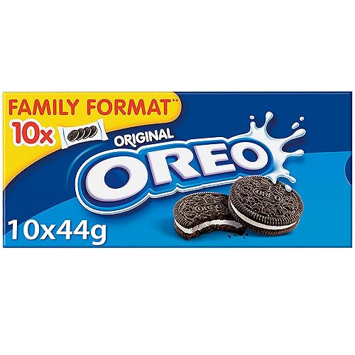 Oreo Original Schokolade-Kekse, gefüllt mit Vanille, 440 g