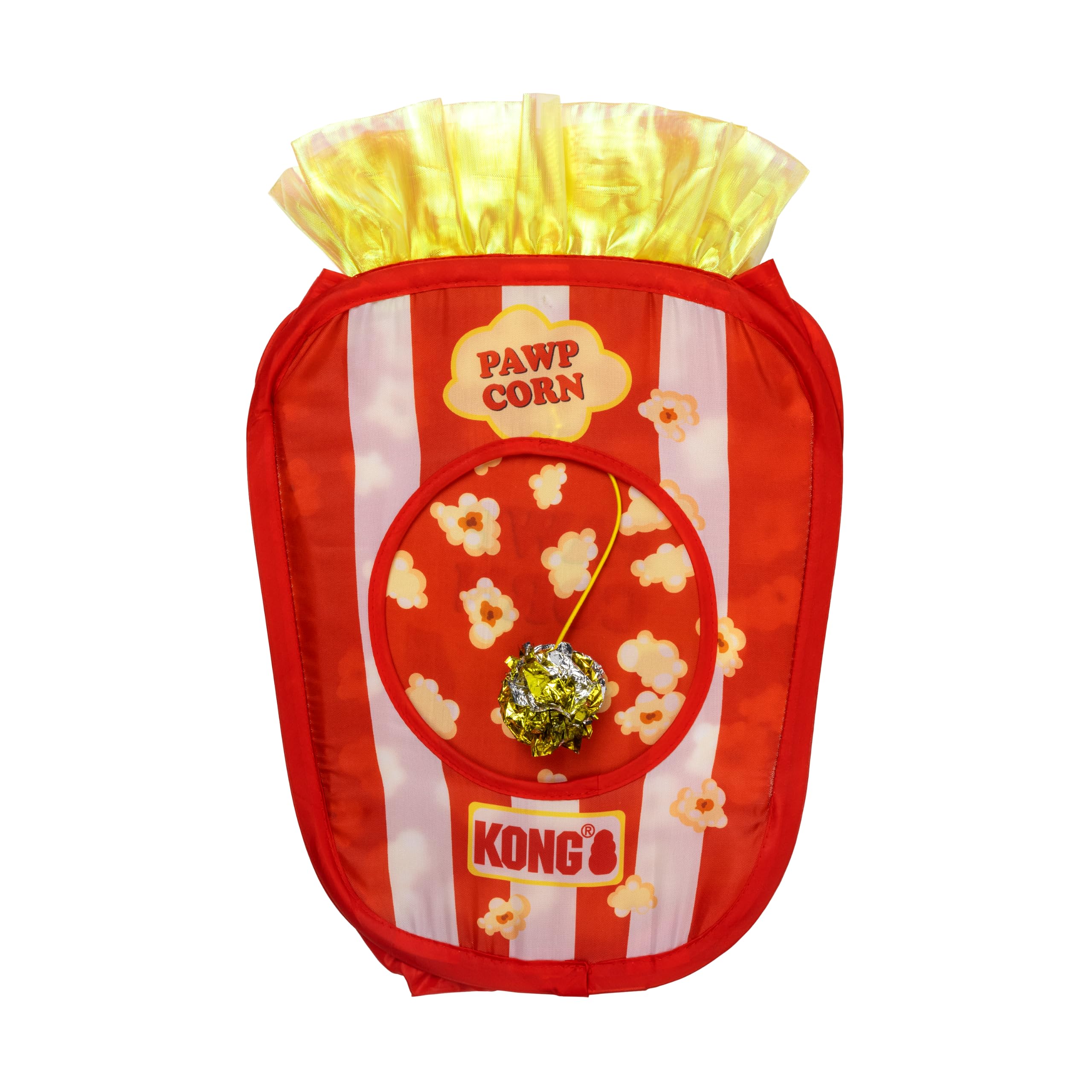 KONG Play Spaces Pawpcorn Cat Toy, Interactive Play Space for Cats