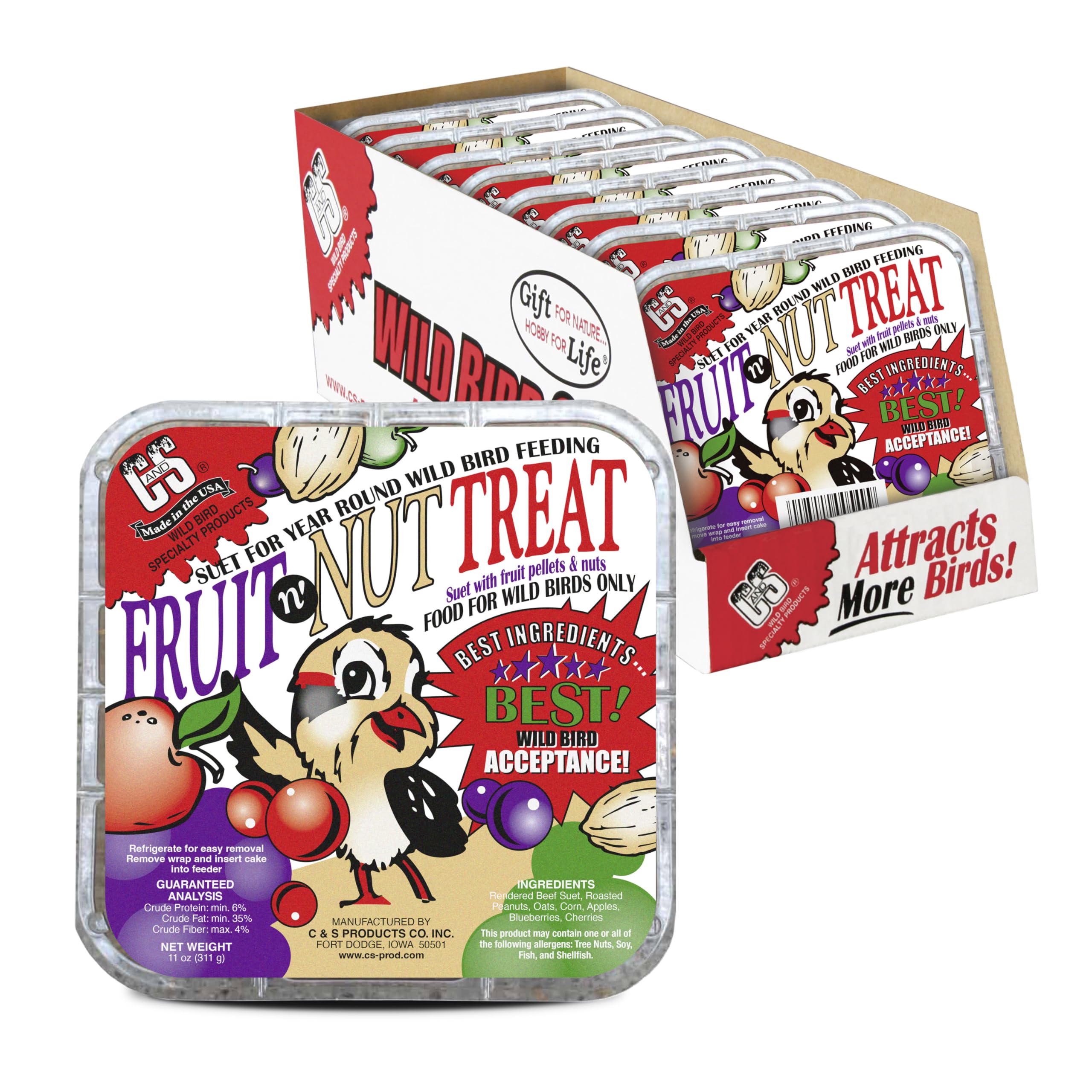 C&S Fruit n Nut Suet