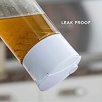 Vista 5 de Whiskware Coctelera de aderezo para ensaladas con batidor de alambre BlenderBall, vidrio