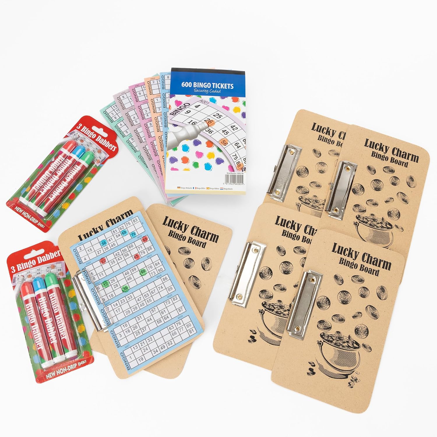 Pack De 12 Rotuladores Bingo Pocket – Para Tachar Cartones De Bingo Fácilmente