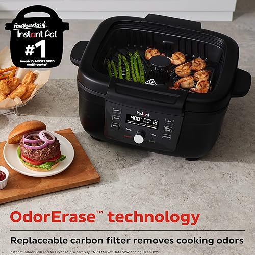 Miniatura 2 de Instant Pot OrderErase Filtro de fibra de carbono para freidora de aire instantánea y parrilla de interior, de los fabricantes de Instant Pot,