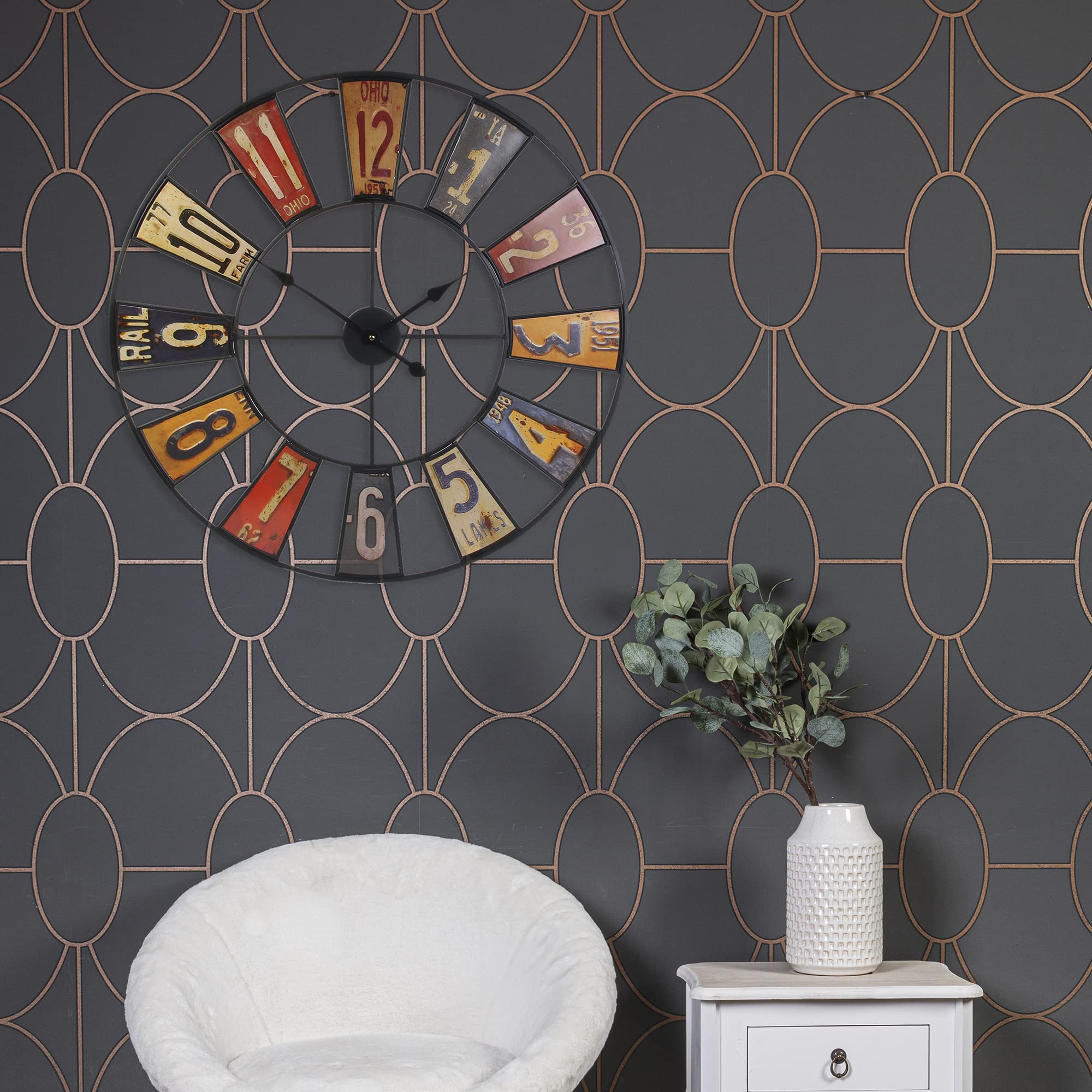 RELOJ PARED D.80 CM