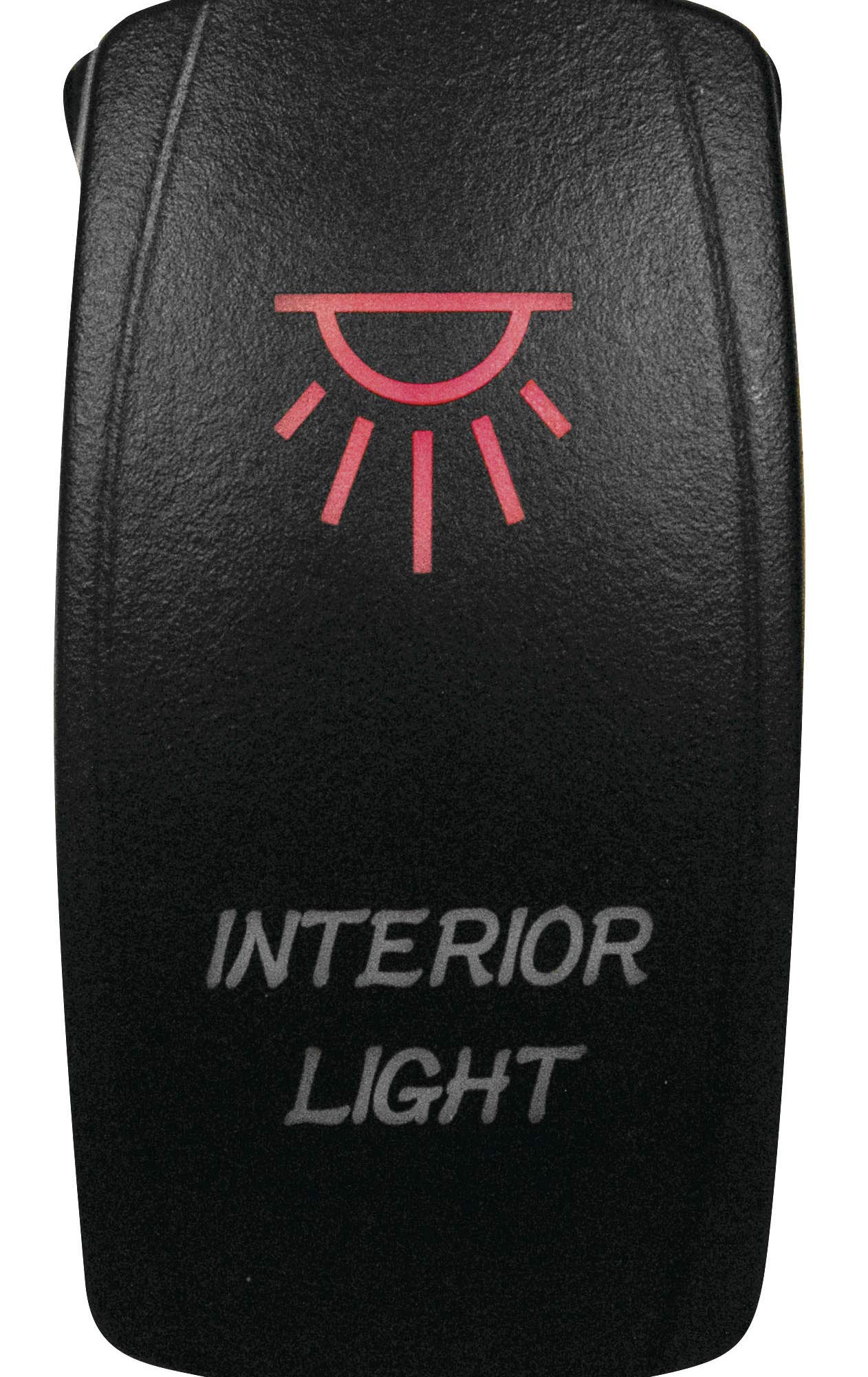 DragonFire Laser Etched LED Switch Interior Light On/Off Red LED (521378)