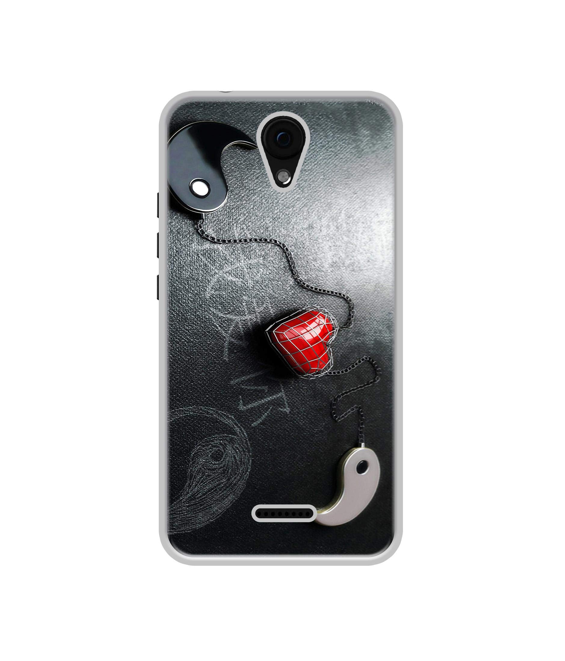Amazon Brand - Solimo Designer Chinnese Yin and Yang UV Printed Soft Back Case Mobile Cover for Micromax Yu Yunique 2