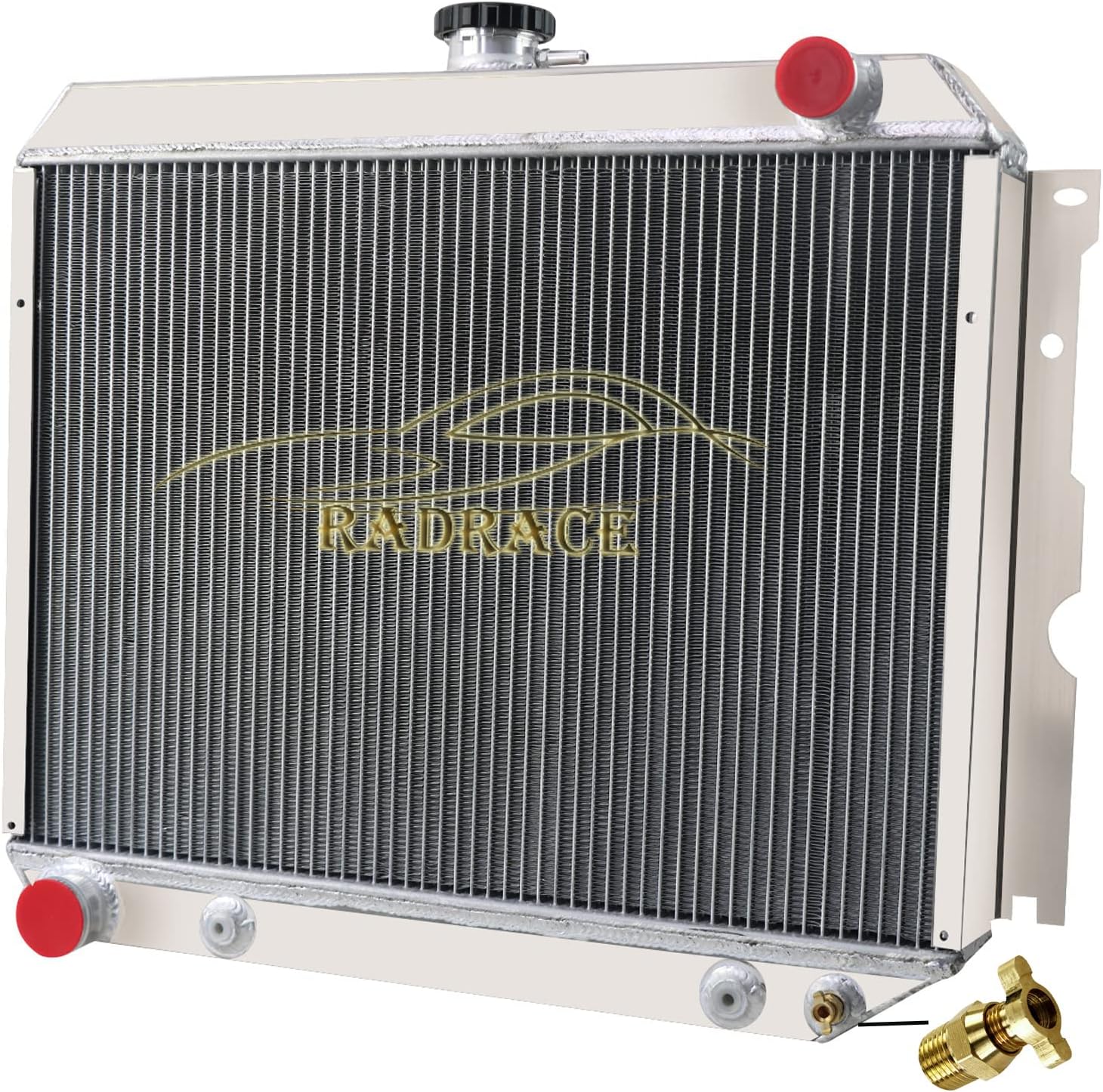 RadRace Aluminum Radiator for 19691974 Dodge 197074 Charger/Challenger