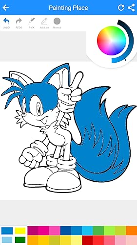 The Hedgehog Coloring book