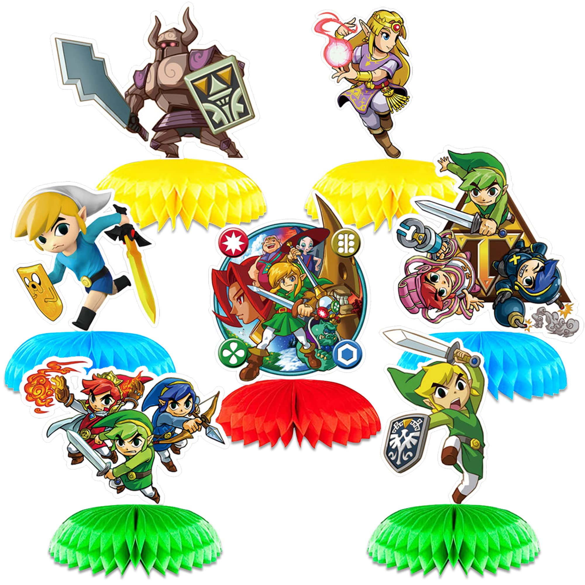 Buy 7 Pack Zelda Birthday Party Decorations, The Legend of Zelda Theme