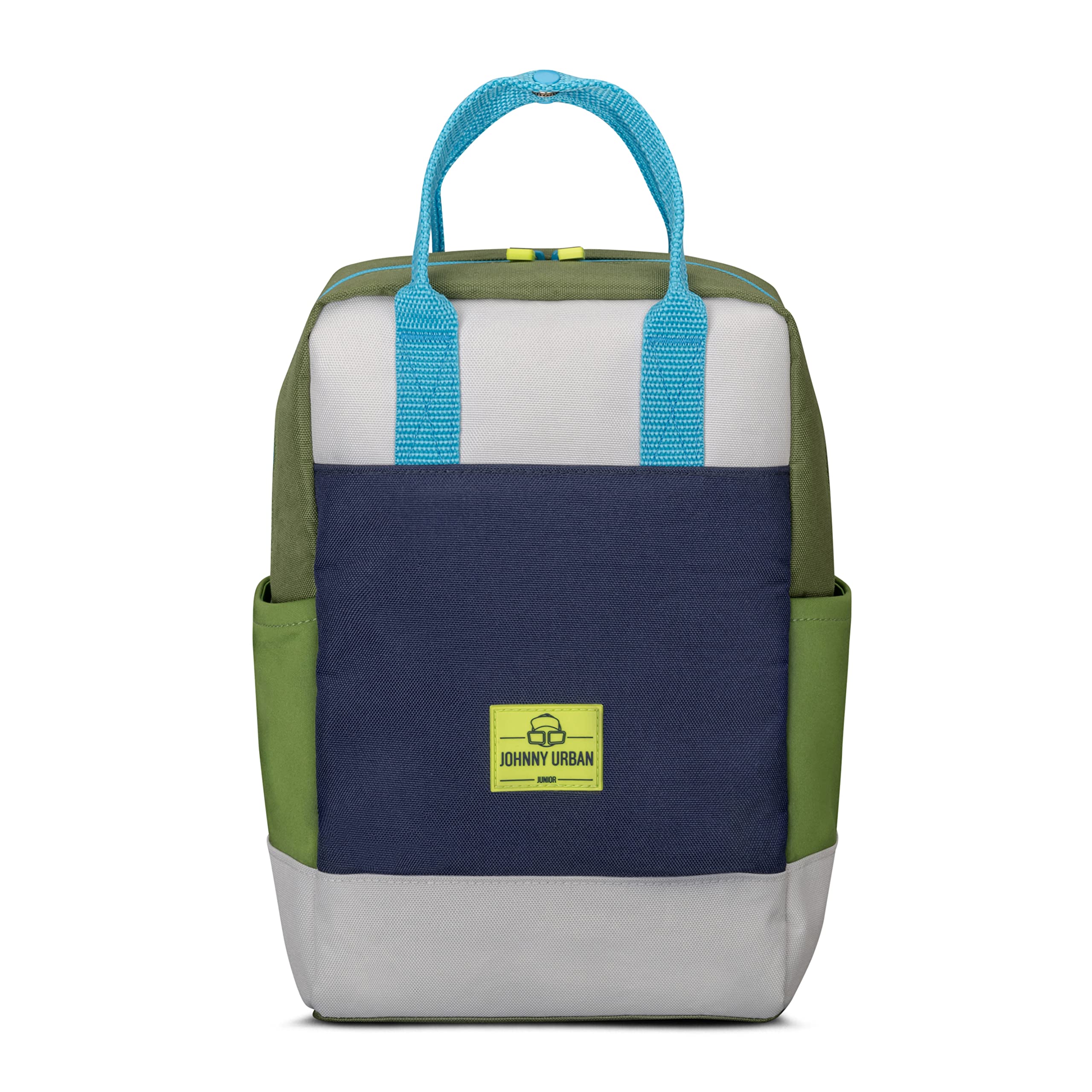 Johnny Urban Rucksack Kinder Mädchen & Jungen Grün - Junior Linus - Kinderrucksack mit Brustgurt für Kindergarten - Ab 3 Jahren - 7l - Wasserabweisend