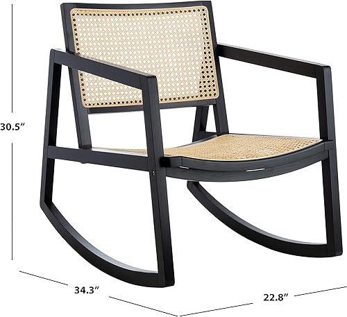 Miniatura 5 de Safavieh Mecedora de ratán natural Couture Perth