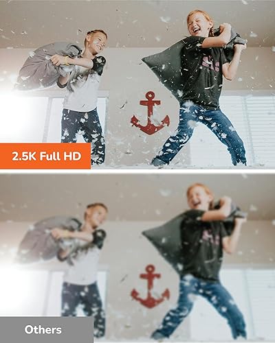 Miniatura 5 de Sensforge Cámaras cableadas+batería para asegurar interiorexterior, calidad de videoimagen de 2.5K, detección de seres humanosmovimientovehículo