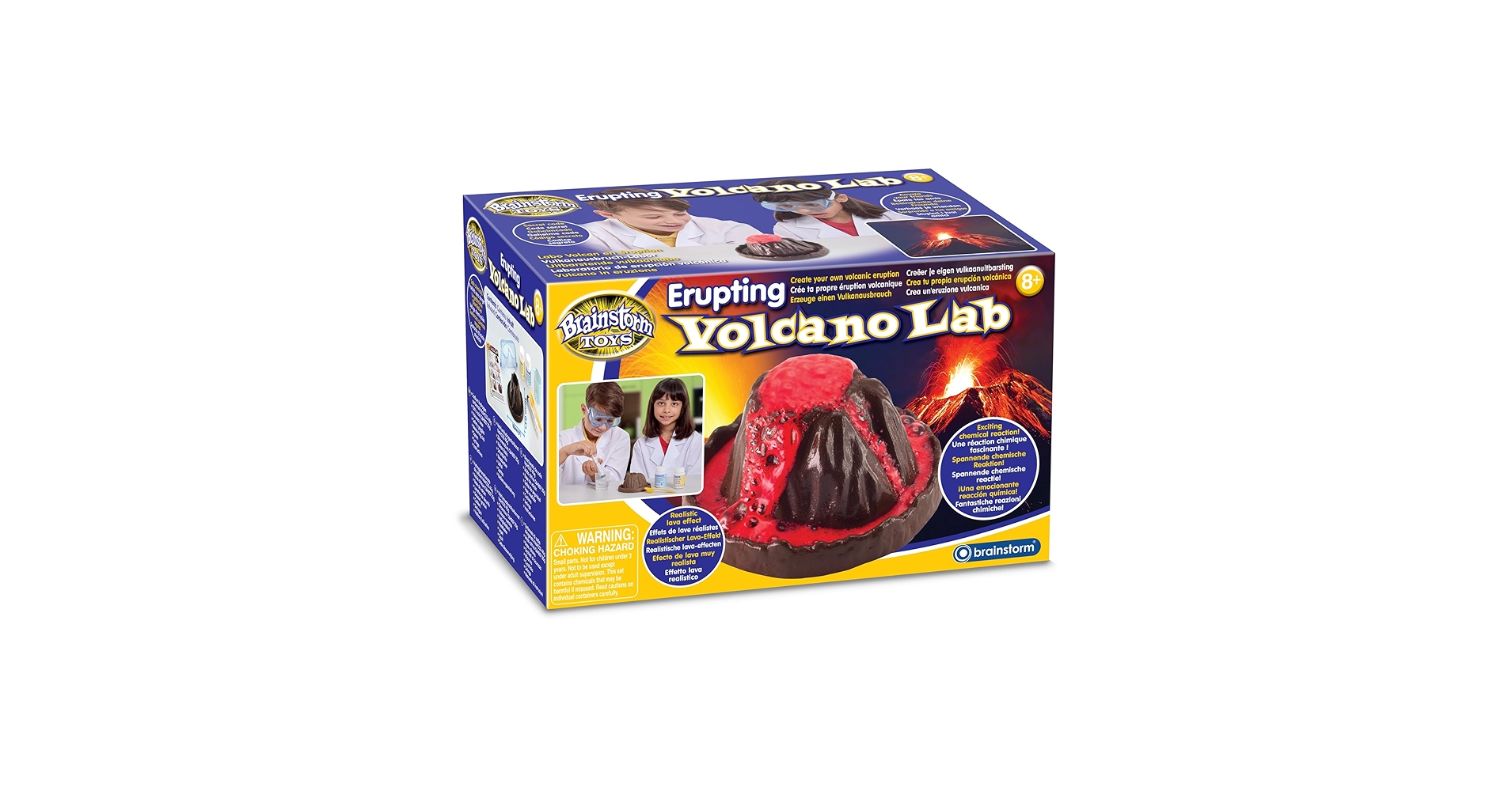 Amazon.com: Brainstorm: Erupting Volcano Lab - Science