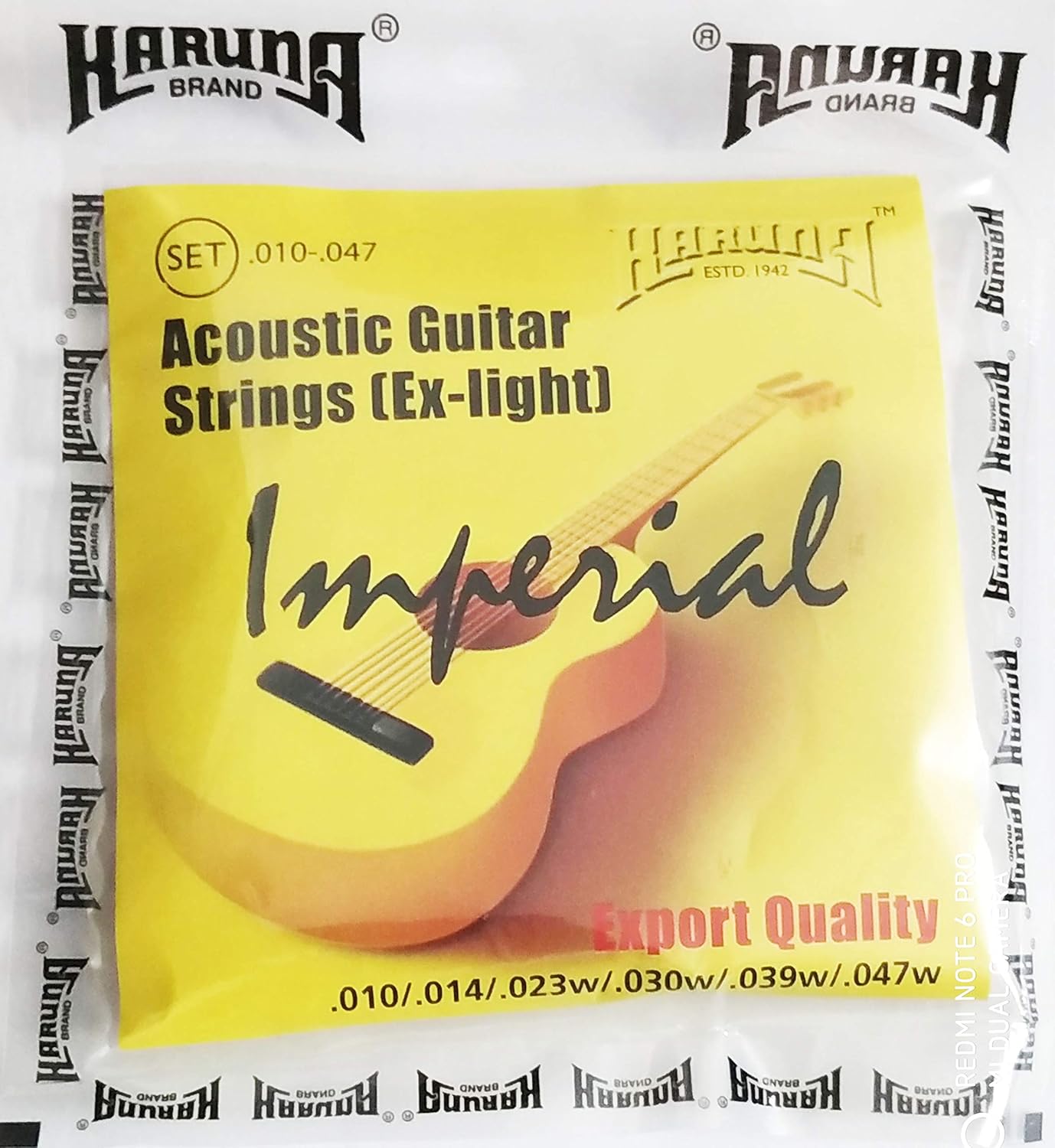 Karuna Imperial Acoustic Guitar String Set .10.47 Sold By