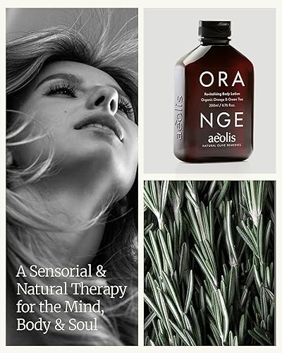 Miniatura 34 de AEOLIS Loción corporal hidratante con jazmín y aloe vera orgánico - Hidratante con manteca de karité, hoja de olivo y manzanilla - Cuidado