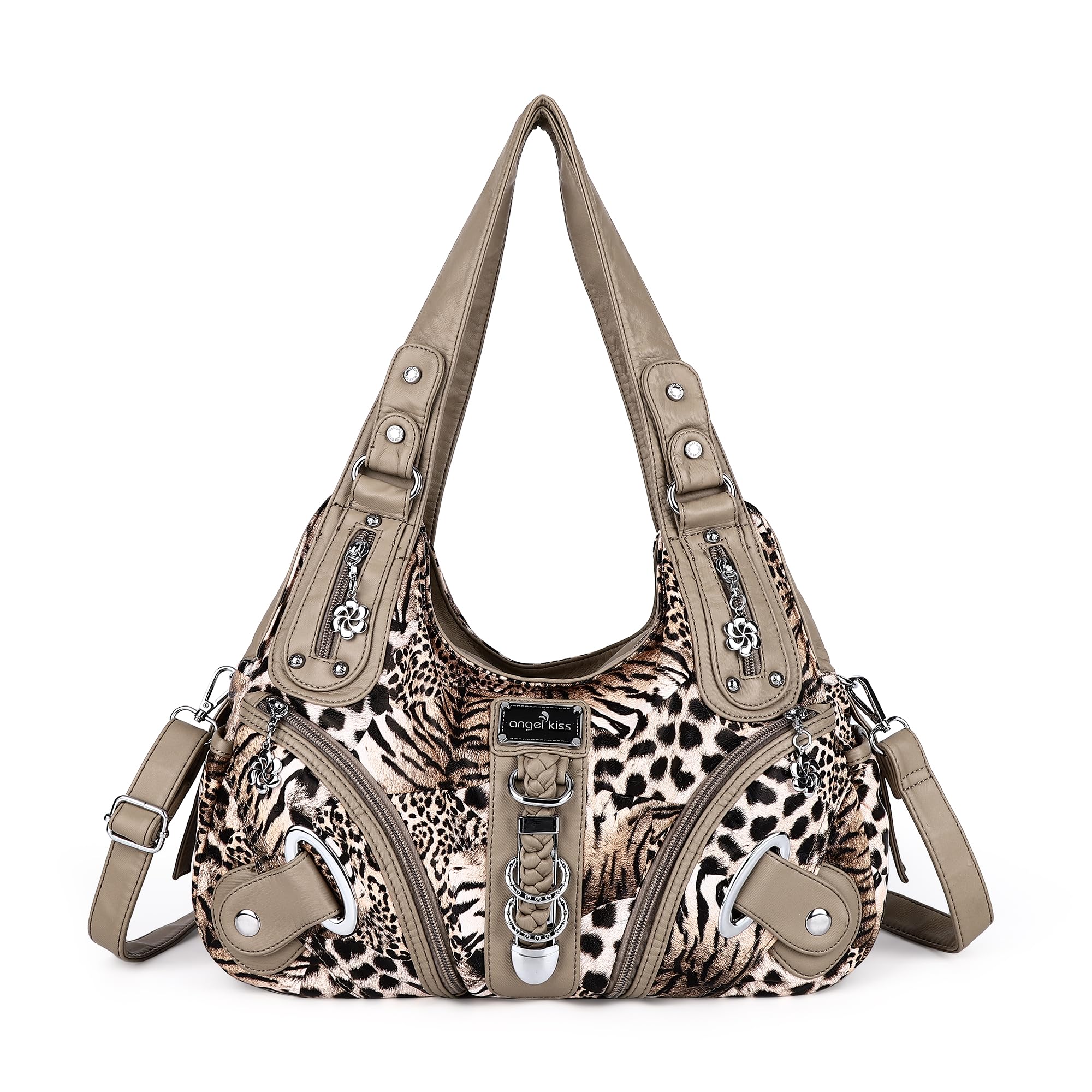 Angel Kiss Bolso de Mano para Mujer Bolsos Bandolera Bolso Hobo para Mujer Bolsos Bandolera Bolsos con Borla