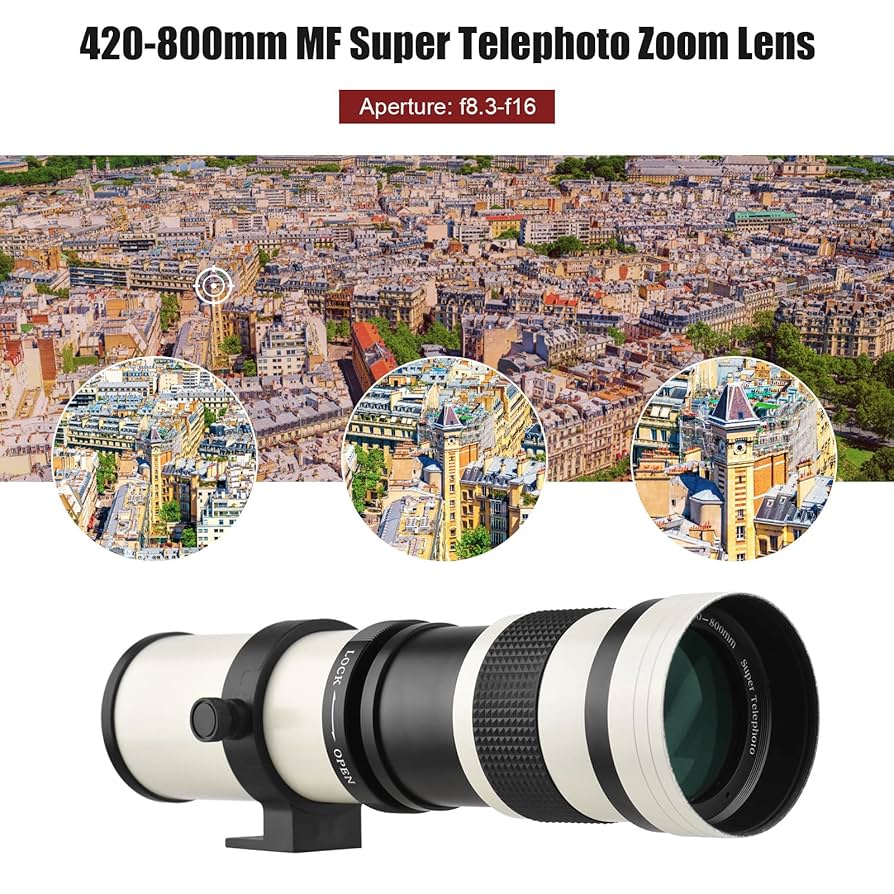 美品 超望遠レンズ ニコン T2-AI アダプター420-800mm 美品 超望遠レンズ ニコン T2-AI アダプター420-800mm