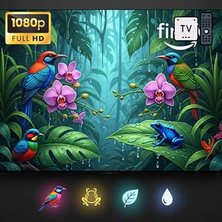 Rainforest Birds & Frogs 4K – Tropical Symphony Fire TV Background