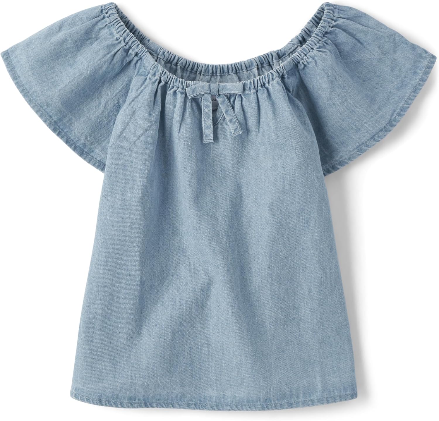 The Children’s Place Girls’ Short Sleeve Woven Fashion Top The Children’s Place Girls’ Short Sleeve Woven Fashion Top