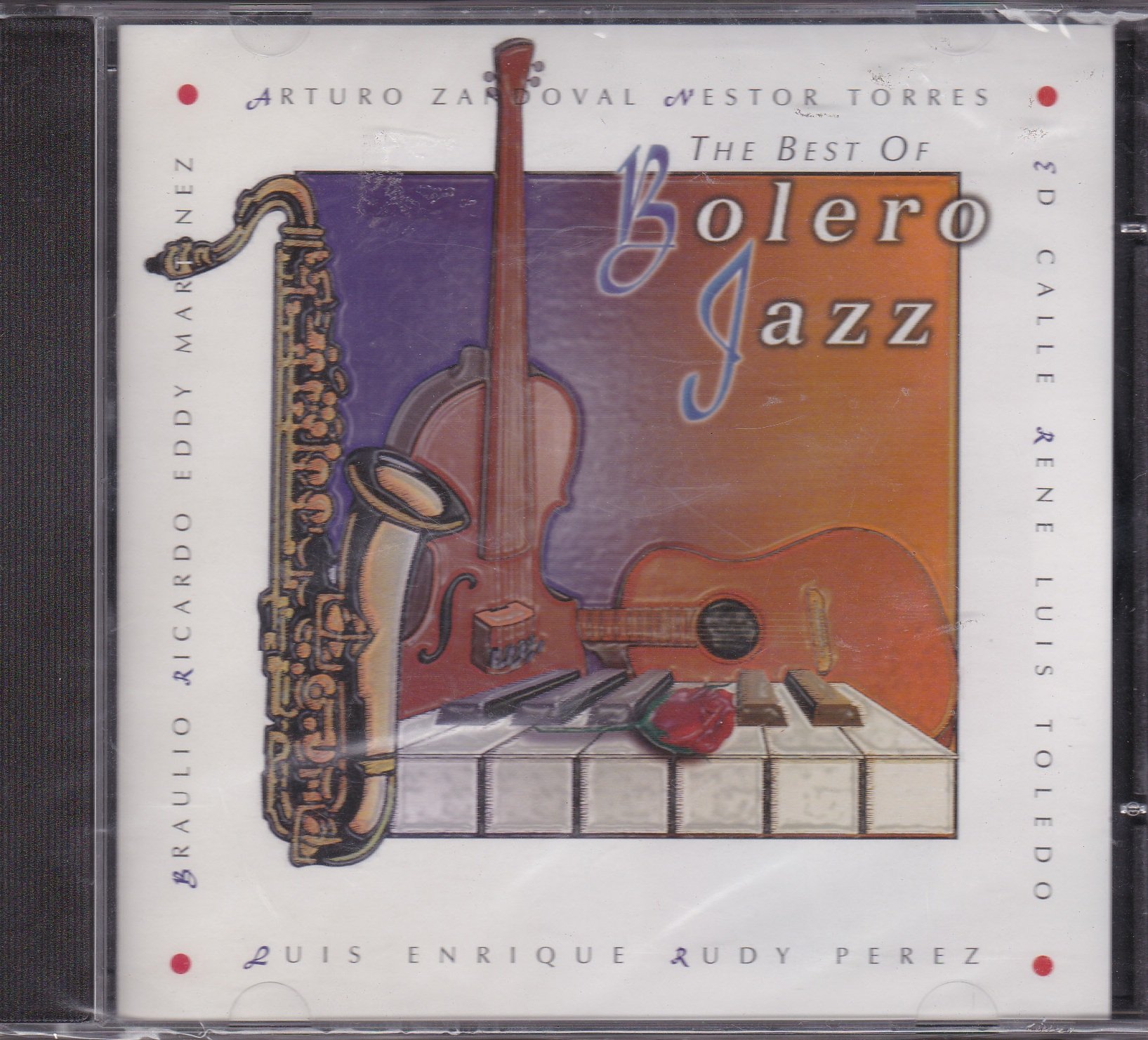 Teh Best of Boleros Jazz: Varios [Audio CD] Arturo Zandoval, Nestor Torres, Braulio, ricardos, Eddy Martienz, Luis Enrique, Rudy Perez