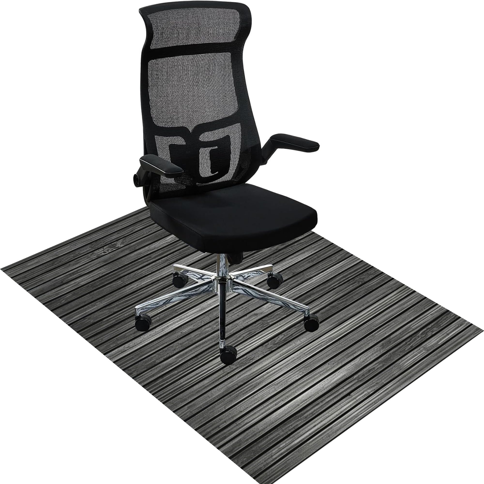 Antidérapant Tapis Gaming Sol, Tapis de Protection du Sol pour Chaise de Bureau, pour Parquet, Carrelage et Sol Dur, Polyester Tapis Protège-Sol 160 x 200 cm