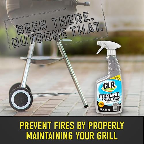 Miniatura 7 de CLR Brands - Limpiador de parrilla y desengrasante en aerosol, botella de 26 onzas, limpiador de barbacoa que elimina alimentos quemados, grasa y